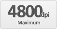 4800 dpi
